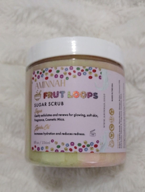 Aminnah Other - Fruit Loops Scented Sugar Scrub -